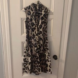 Samantha Sung leopard print dress